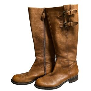 Franco sarto leather riding boots